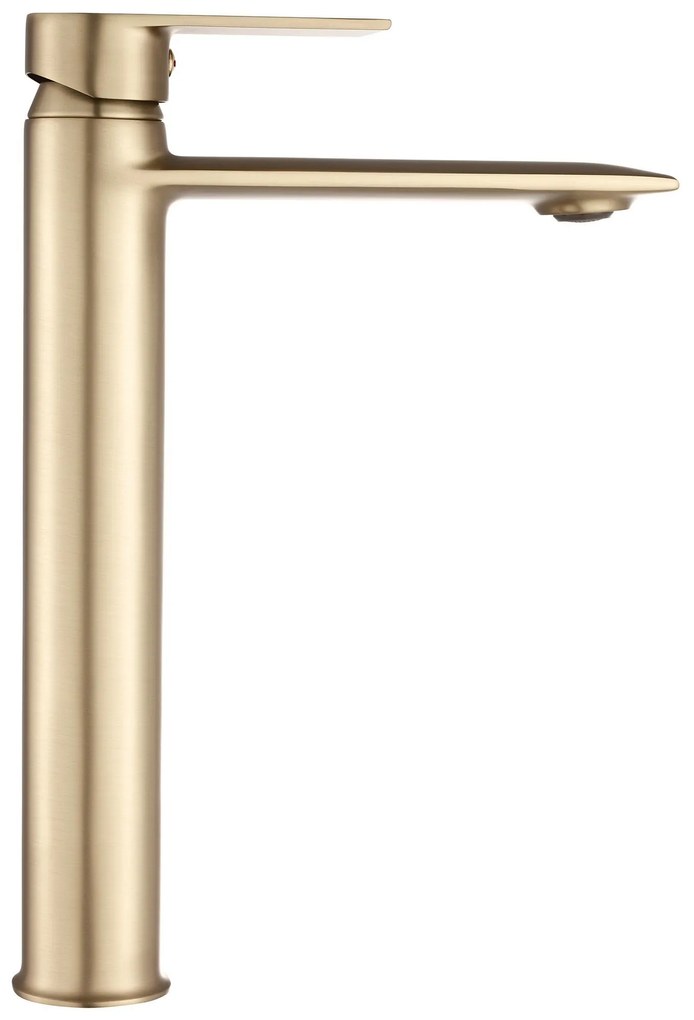 Rea Veneta, vysoká umývadlová batéria h-295, zlatá matná, REA-B3009