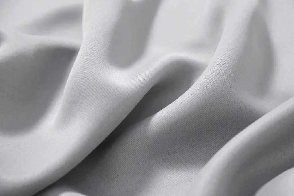 Svetlosivý záves OXFORD 140x270 cm Zavesenie: Riasiaca páska