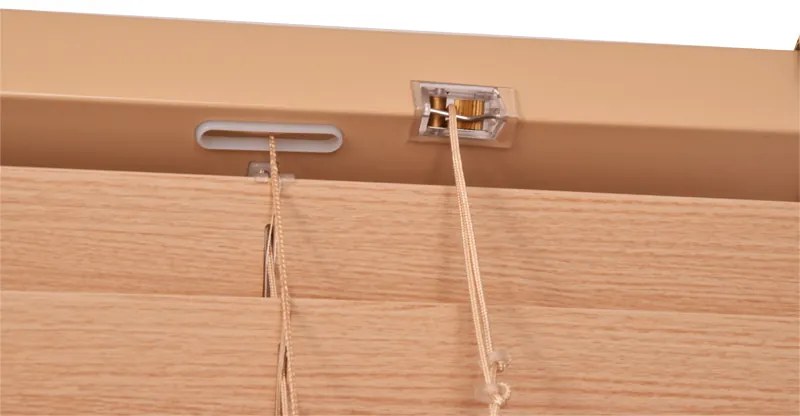 Okenné žalúzie - svetlohnedé Dĺžka žalúzií: 130 cm, Šírka žaluzie: 80 cm