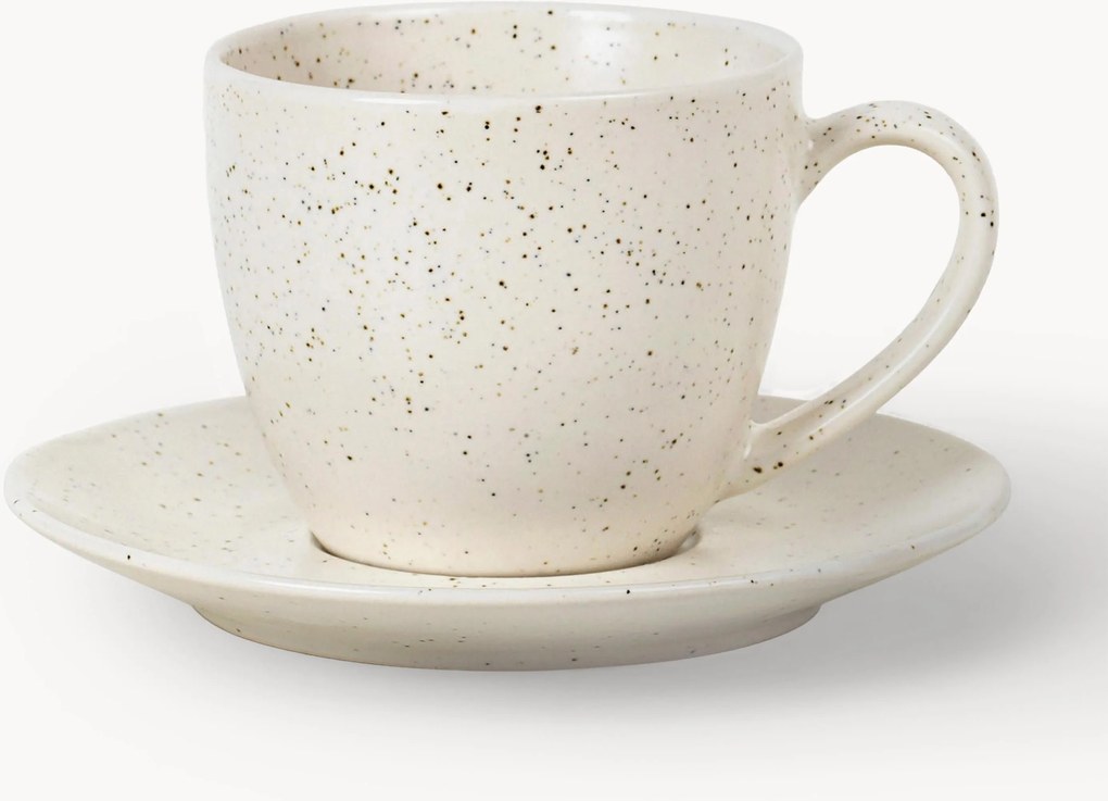 Ručne vyrobená šálka's podšálkou Nordic Vanilla