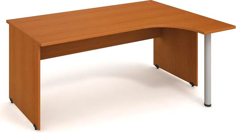Stôl ergo ľavý, 1800 x 1200 x 755 mm, čerešňa