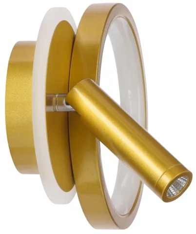 LED nástenné bodové svietidlo MONET LED/15W/230V zlaté