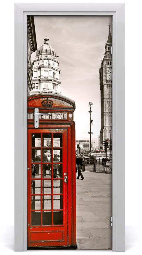 Fototapeta samolepiace na dvere Vintage Big Ben 75x205 cm