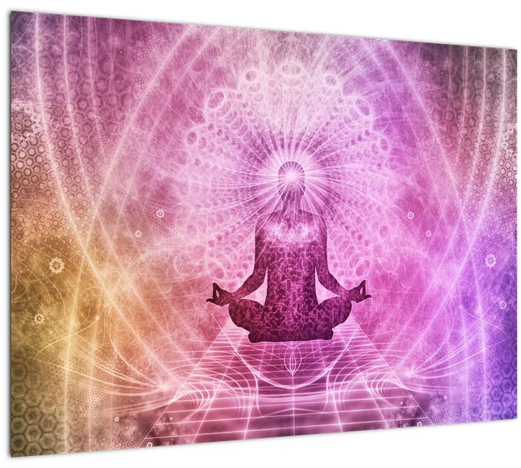 Obraz - Meditačná aura (70x50 cm)
