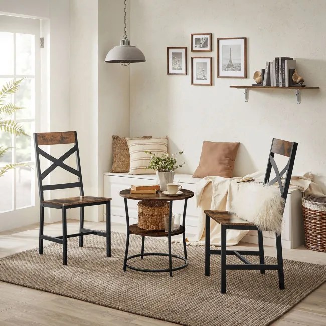 Set dvoch jedálenských stoličiek LDC094B01 (2 ks)