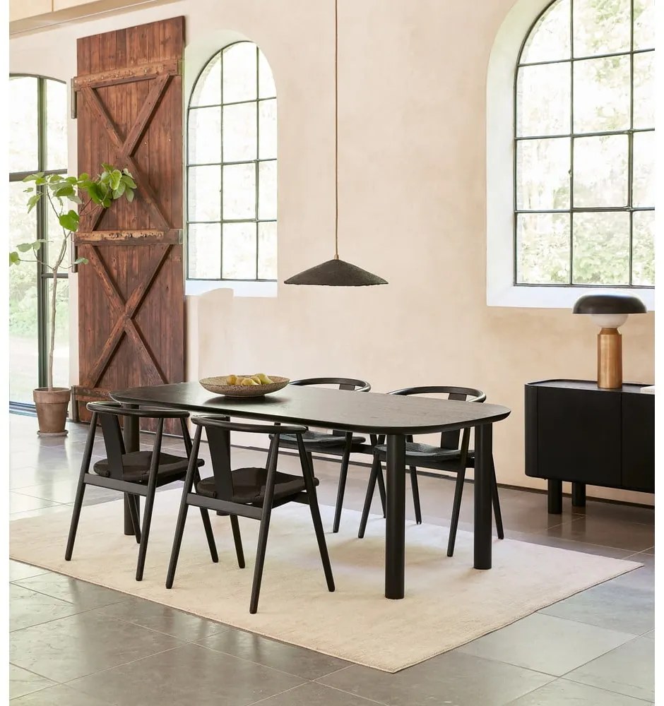 Čierna jedálenská stolička Relate – Unique Furniture