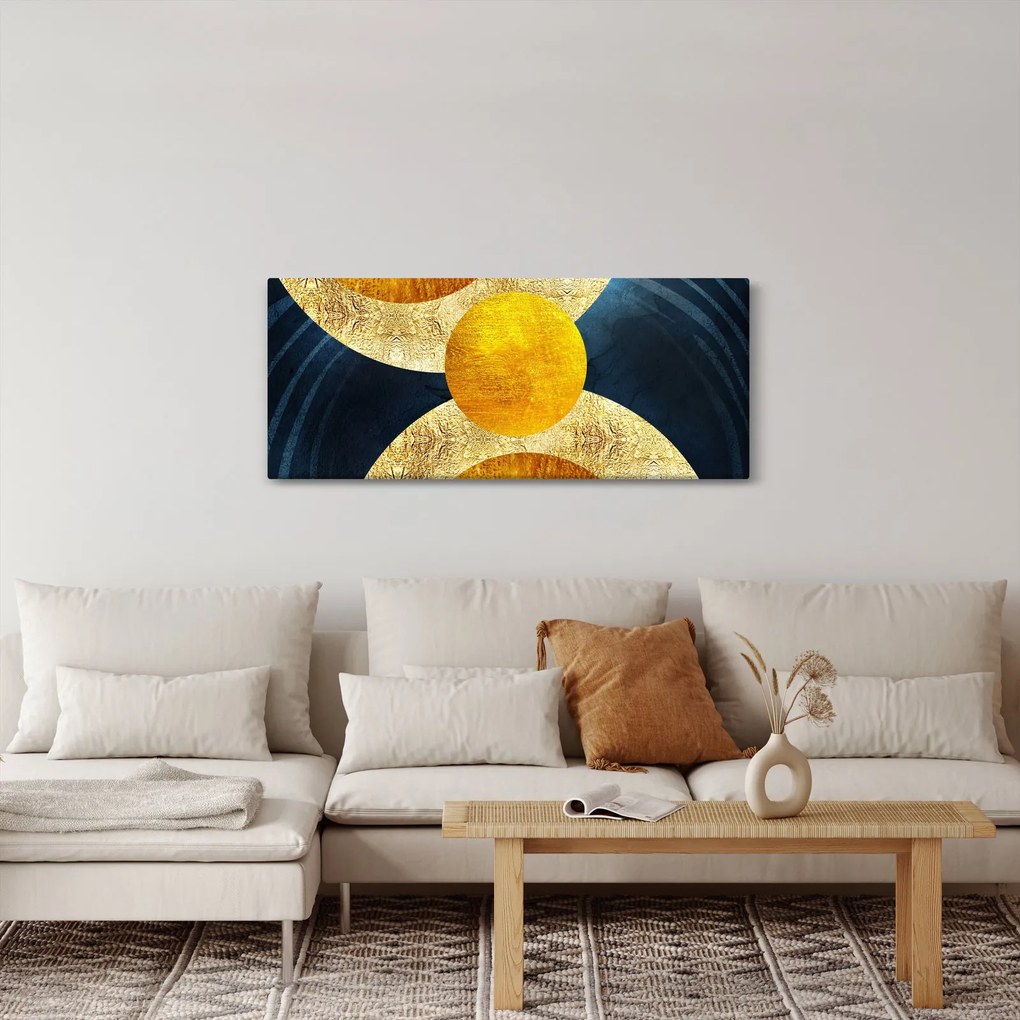 Obraz - Kruhy (120x50 cm)