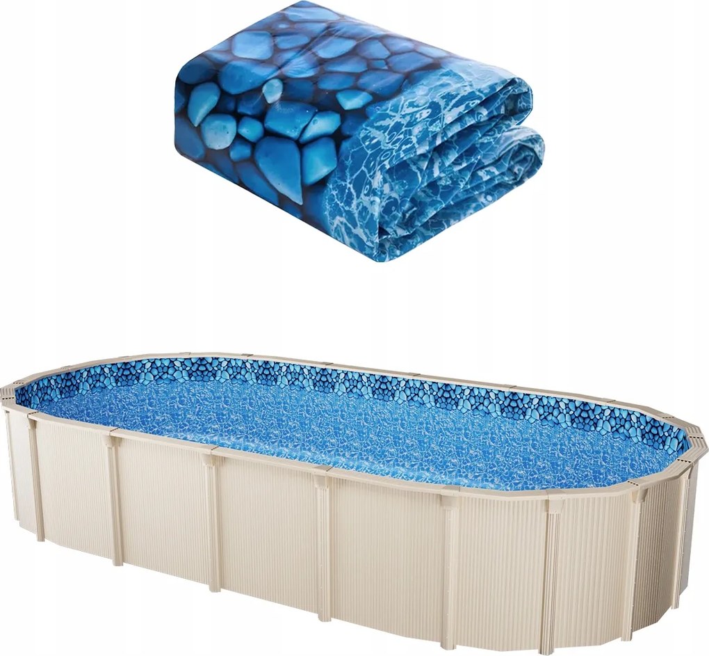 Vevor Bazénová fólia 914x457x147CM Vložka do bazéna z odolného vinylu