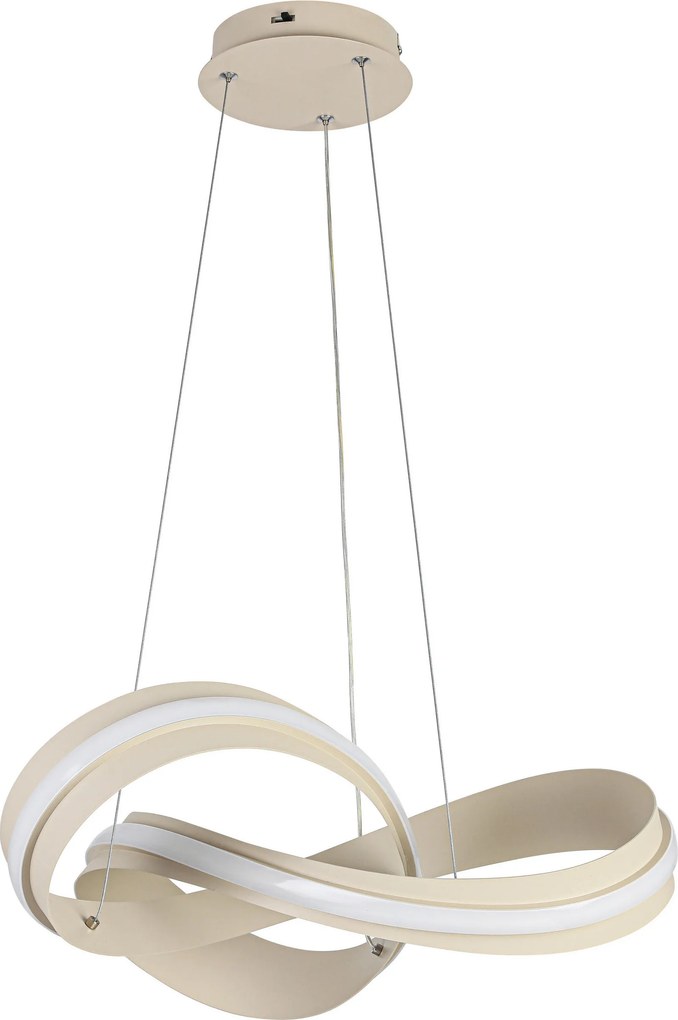 XXXLutz ZÁVESNÉ LED SVIETIDLO, 52/52/120 cm Novel - Interiérové svietidlá - 008227202501