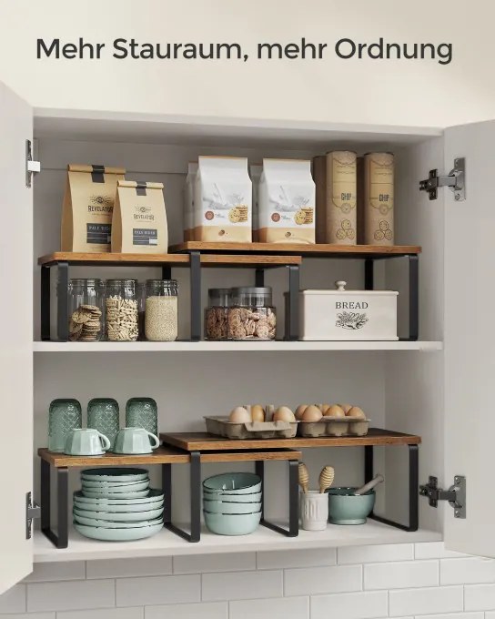 Set 2 kuchynských políc KCS200X01