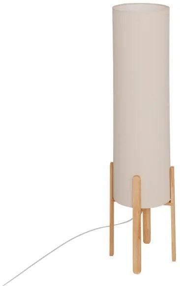 Atmosphera - Stojacia lampa KEYAH 1xE27/25W/230V kaučukovník