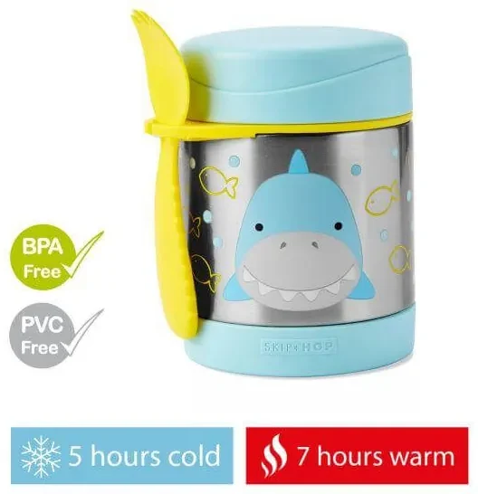 Zoo Termoska na jedlo s lyžičko/vidličkou Shark 325 ml, 3+ + AQUAINT 500 ml