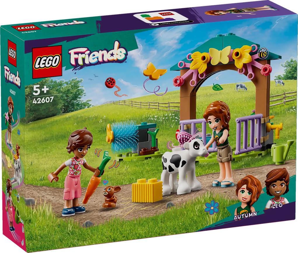 LEGO LEGO Friends – Autumn a jej prístrešok pre teliatko