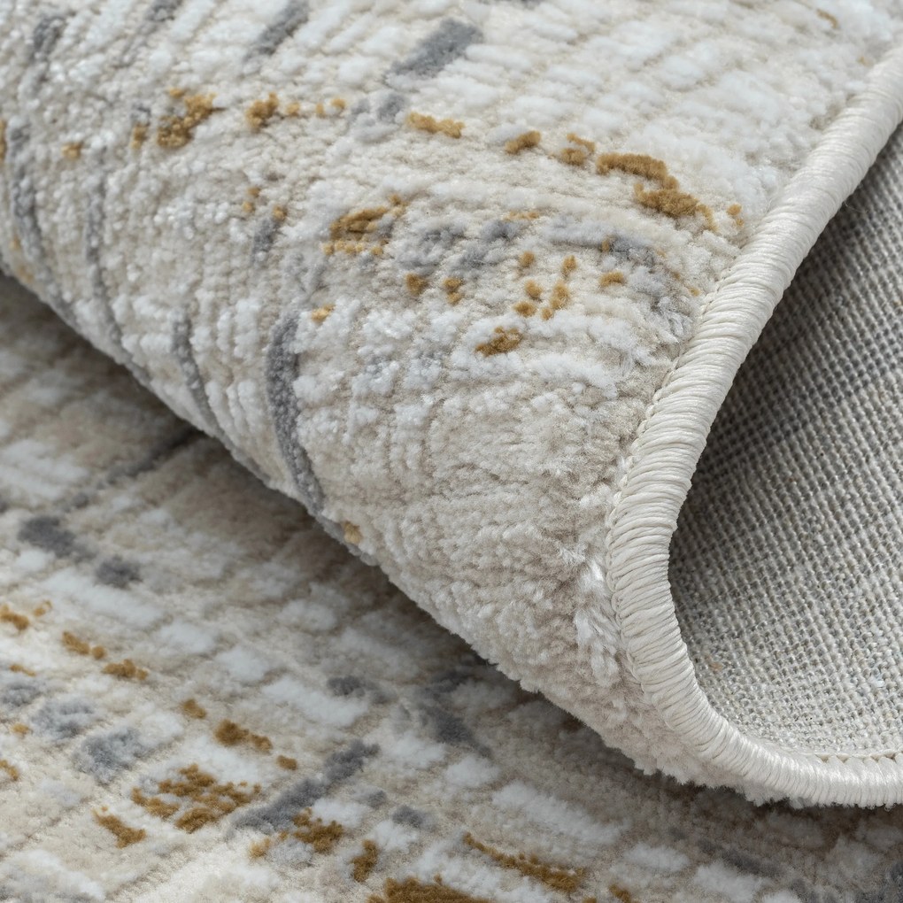 Kusový koberec My Love CA60014 creme kruh, 120x120 (priemer) kruh, béžová, chodba / predsieň, My Flair