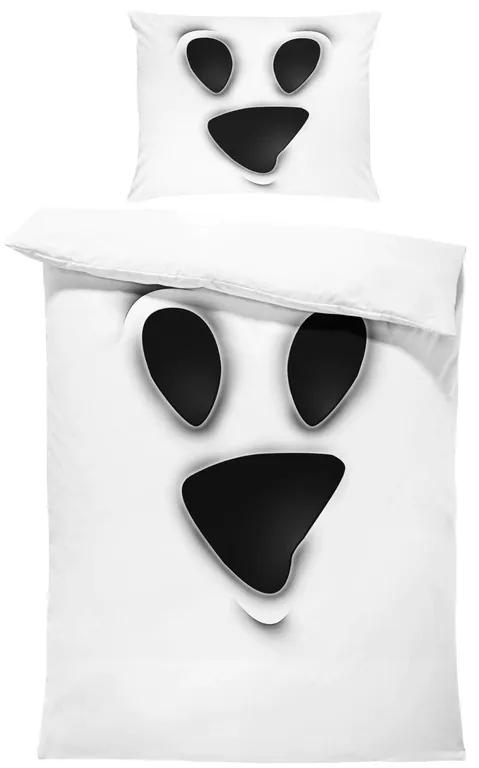Obliečky Ghost face (Rozmer: 1x140/200 + 1x90/70)
