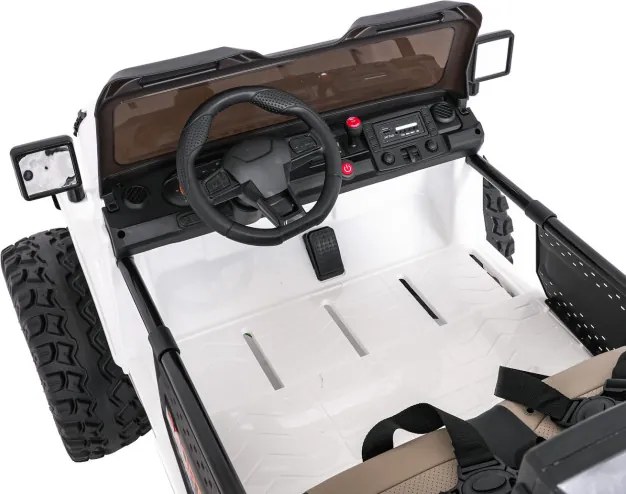 Elektrické autíčko Extreme Sport 4x4 biele