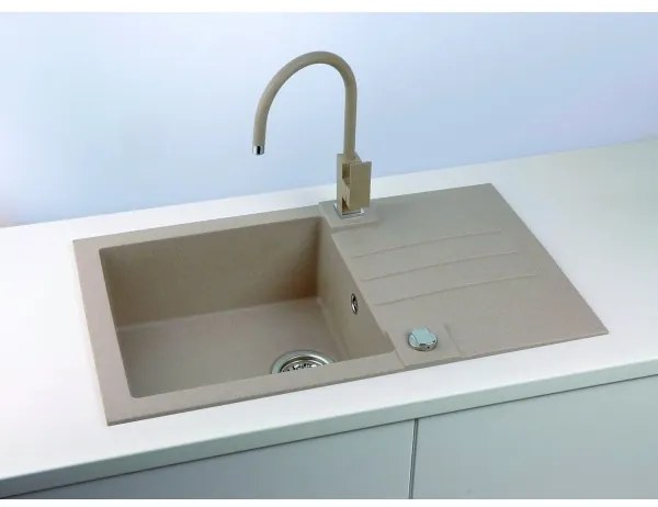ALVEUS 1090946 - Kuchynský drez ROCK 78x48 cm granit/béžová