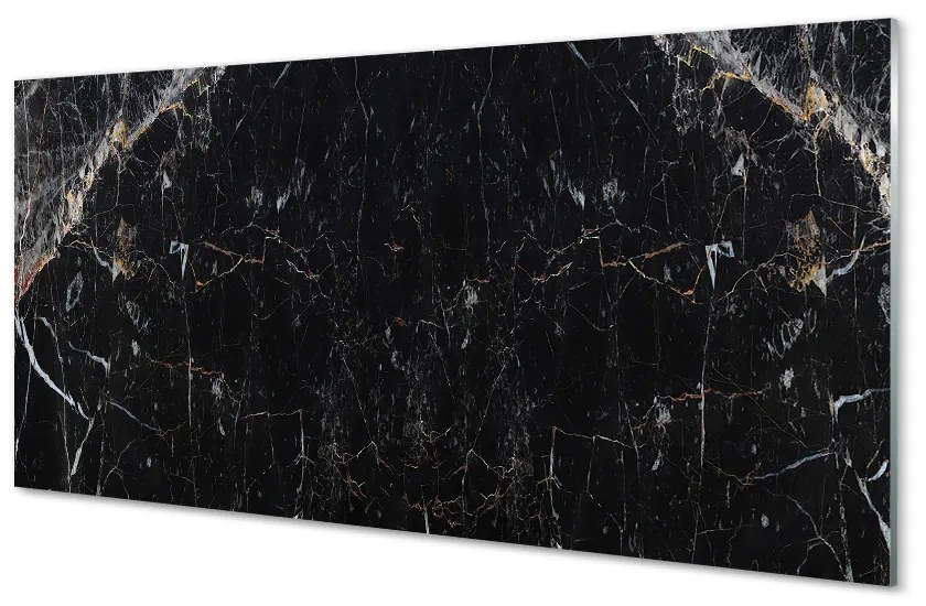 Sklenený obklad do kuchyne Marble kamenný múr 120x60 cm