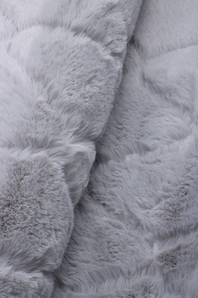 Koberec Rabbit 3D 05 L.GREY rozmery koberec: 80x140 cm
