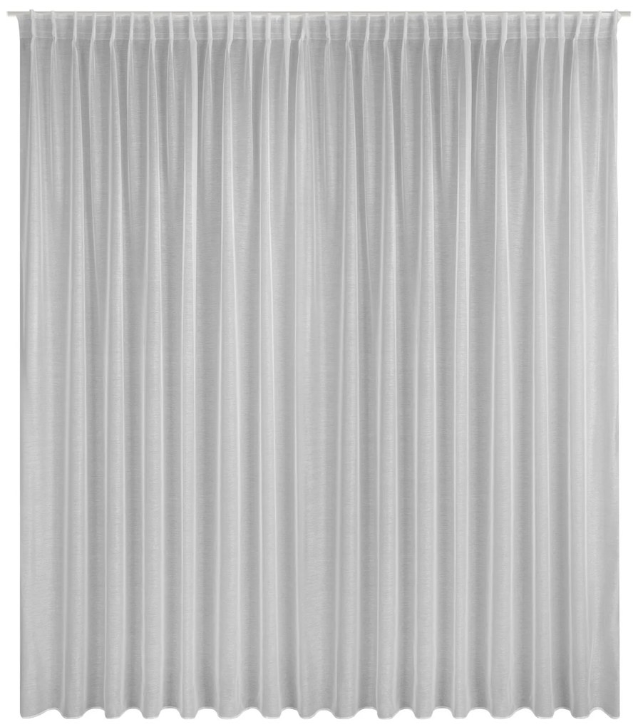 ZÁCLONA NA PÁSKE BELISSA 300X300 CM BIELA