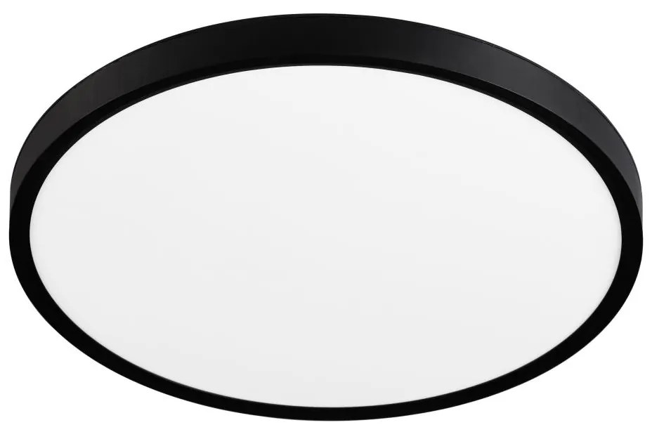 Top Light - LED Stropné svietidlo REVIT LED/24W/230V pr. 30 cm čierna TP1788