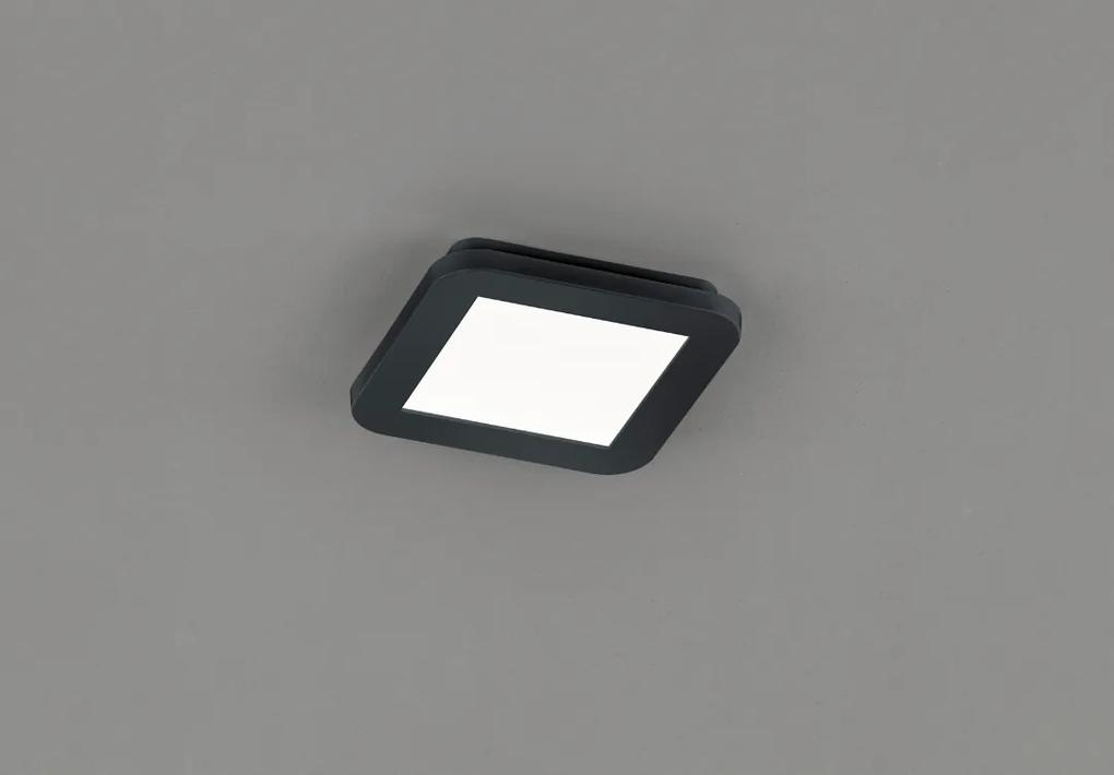 CAMILLUS SQ 17 | Stropné LED svietidlo s postupným stmievačom Farba: Čierna