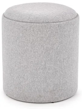 SADA 2× taburetov AVIKO priemer 38/45 cm sivá/béžová