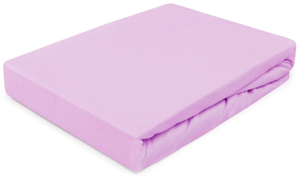 JERSEY PRESTIERADLO 016 90X200 CM SVETLOFIALOVÉ