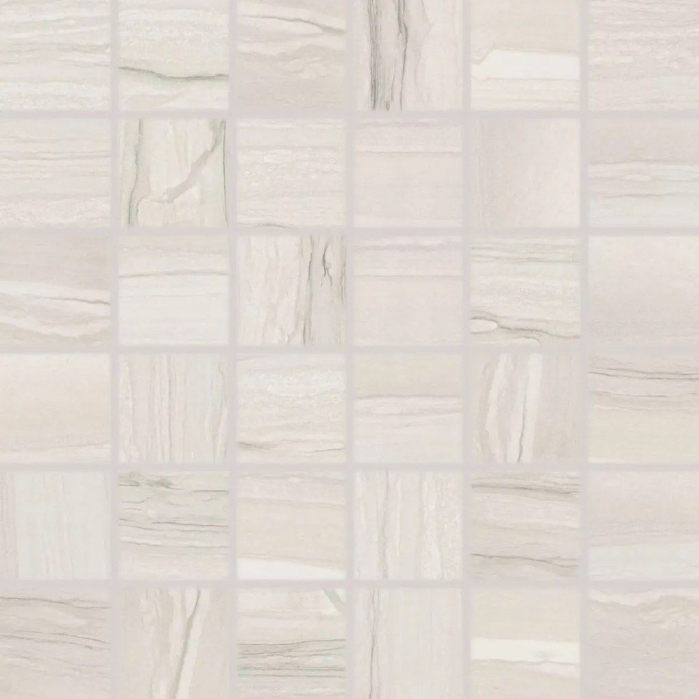 Mozaika Rako Boa svetlo sivá 30x30 cm mat WDM05526.1