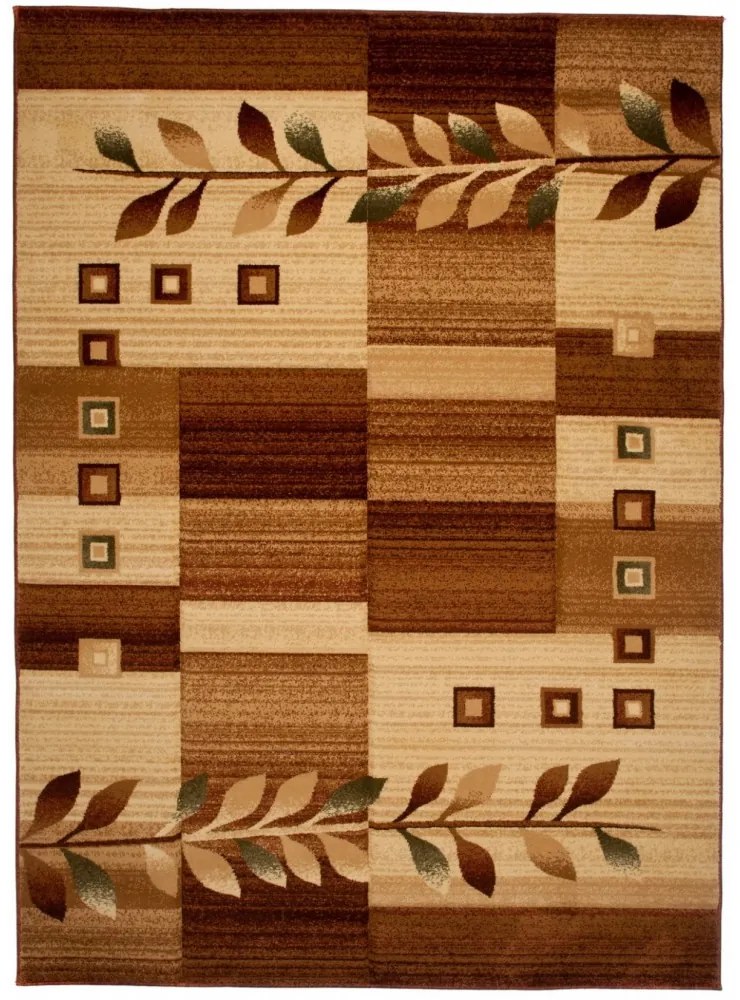Kusový koberec Rami hnedý, Velikosti 110x195cm
