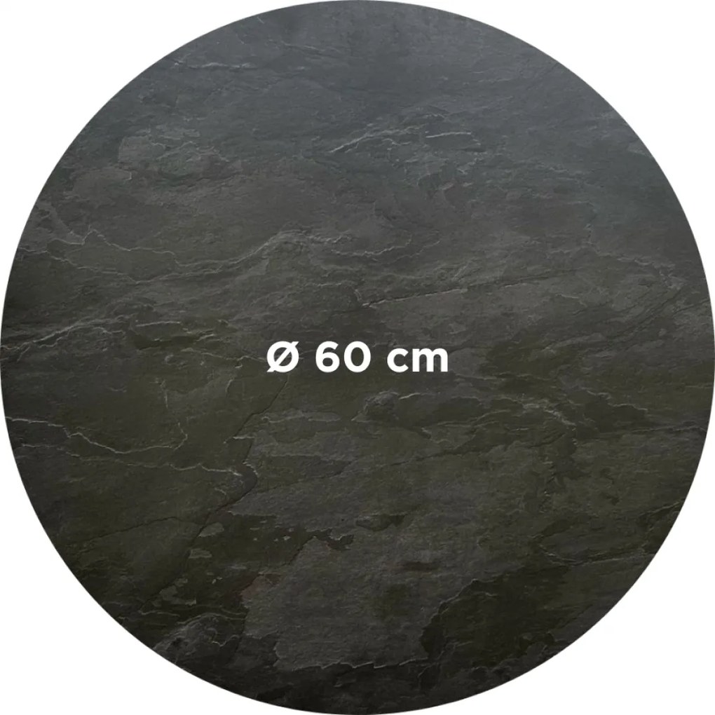 COMPACT 12 TABO SLATE - STOLOVÁ DOSKA Ø60 cm