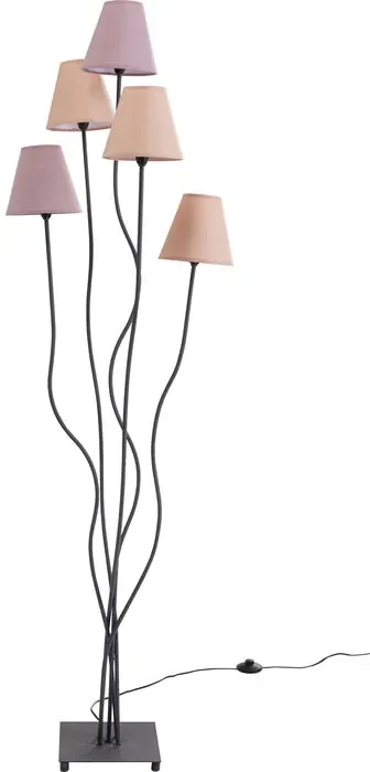InternetovaZahrada - Kare Design Stojaca lampa Flexible Berry Cinque