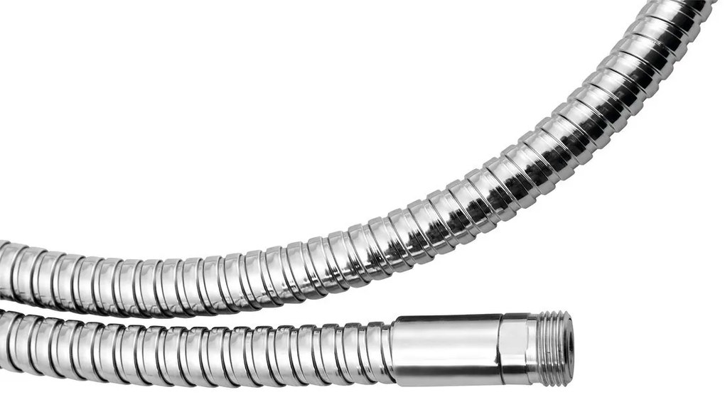 Sapho Sapho, Hadica k batérii na okraj vane F1/2'- M3/8', 175 cm, chróm, FLE16