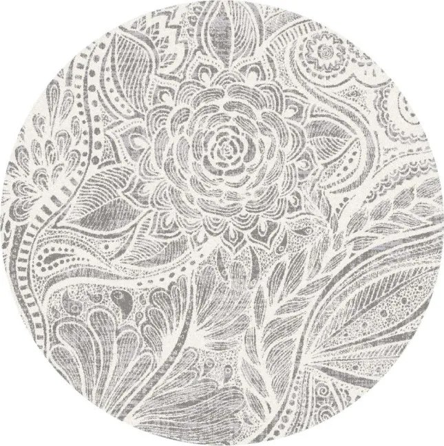 Koberec Agnella Agnus Hejk biely kruh