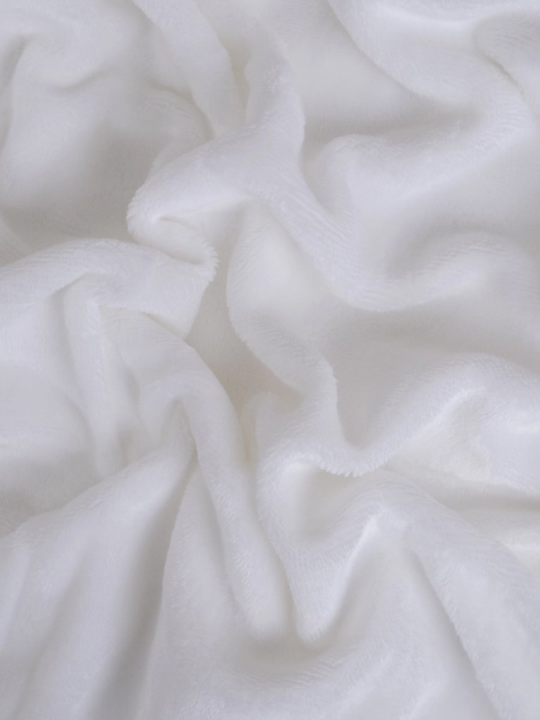 Obliečka na vankúš mikroplyš Exclusive 40 × 60 cm - Laura biela