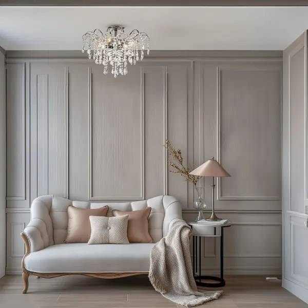 Brilagi - Prisadený luster CRYSTAL 6xE14/60W/230V lesklý chróm