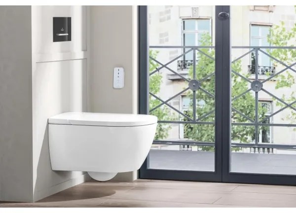 Villeroy & Boch V0E100R1 - Závesný bidet s bidetovým sedátkom SoftClose VICLEAN alpská biela +DO