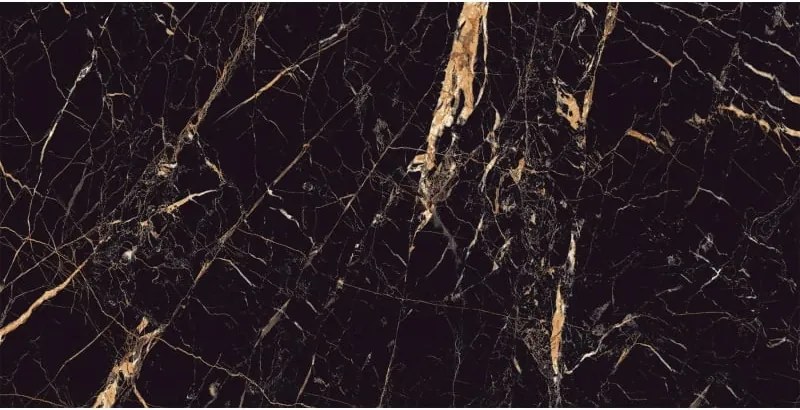 Mexen Python Gold leštený rektifikovaný gres G1, podlahová a stenová dlaždica 120 x 60 cm, vysoký lesk - TL212-120-060-00