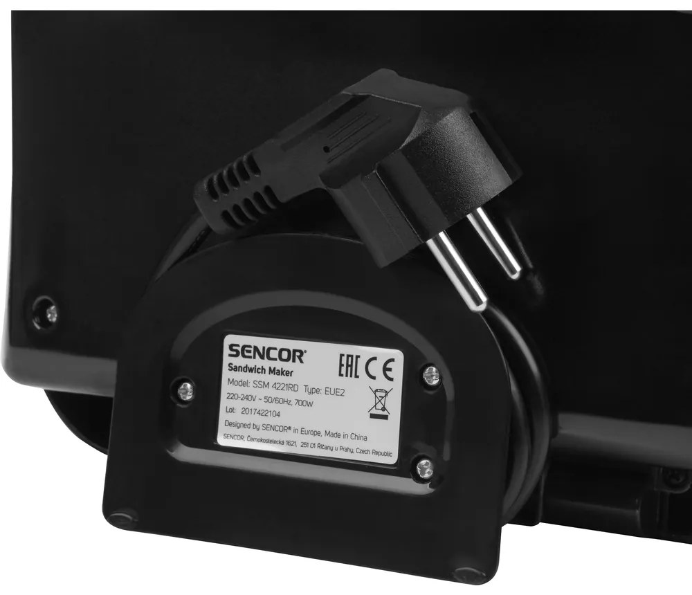 SSM 4221RD Sendvičovač Sencor