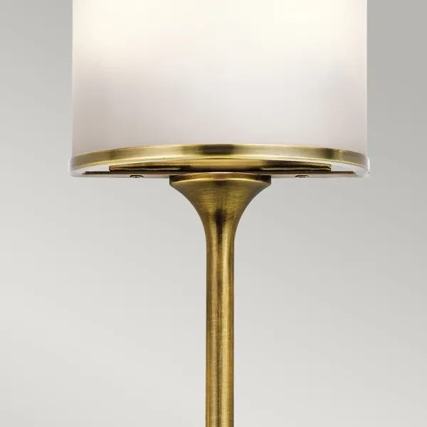 Kichler - LED Kúpeľňové nástenné svietidlo MONA 2xG9/3,5W/230V IP44 mosadz