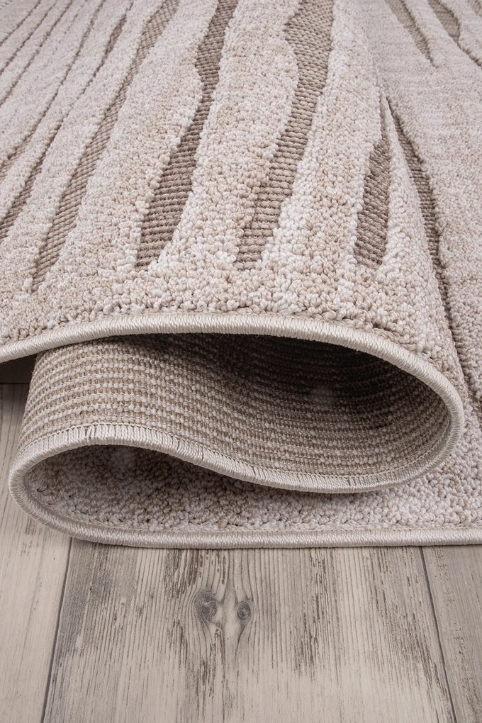 Koberec Benita 099A D.BEIGE/CREAM (Bebeda) rozmery koberec: 60x100 cm