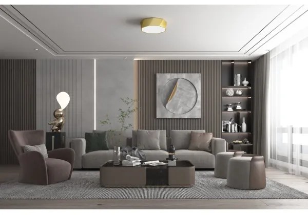 Immax NEO 07132-G40- LED Stropné svietidlo DIAMANTE LED/31W/230V + DO Tuya ZigBee