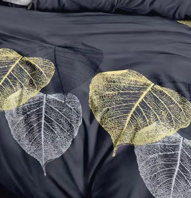 Posteľné obliečky Homa EZRA LEAFS 7-dielna sada 140x200 cm