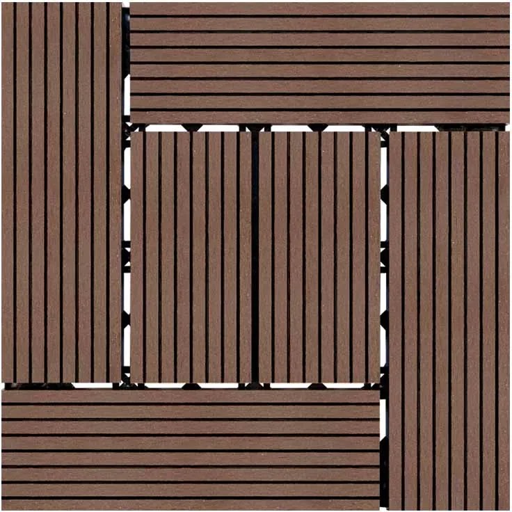 WPC dlaždica LEGI STYLE 30 x 30 cm, coffee