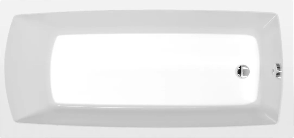 POLYSAN - LILY obdélníková vana 150x70x39cm, bílá (72273)