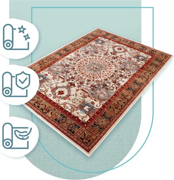 Koberec Rich Vienna Light Beige/Light Beige