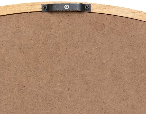 Atmosphera - Nástenné zrkadlo KIM pr. 75 cm kaučukovník