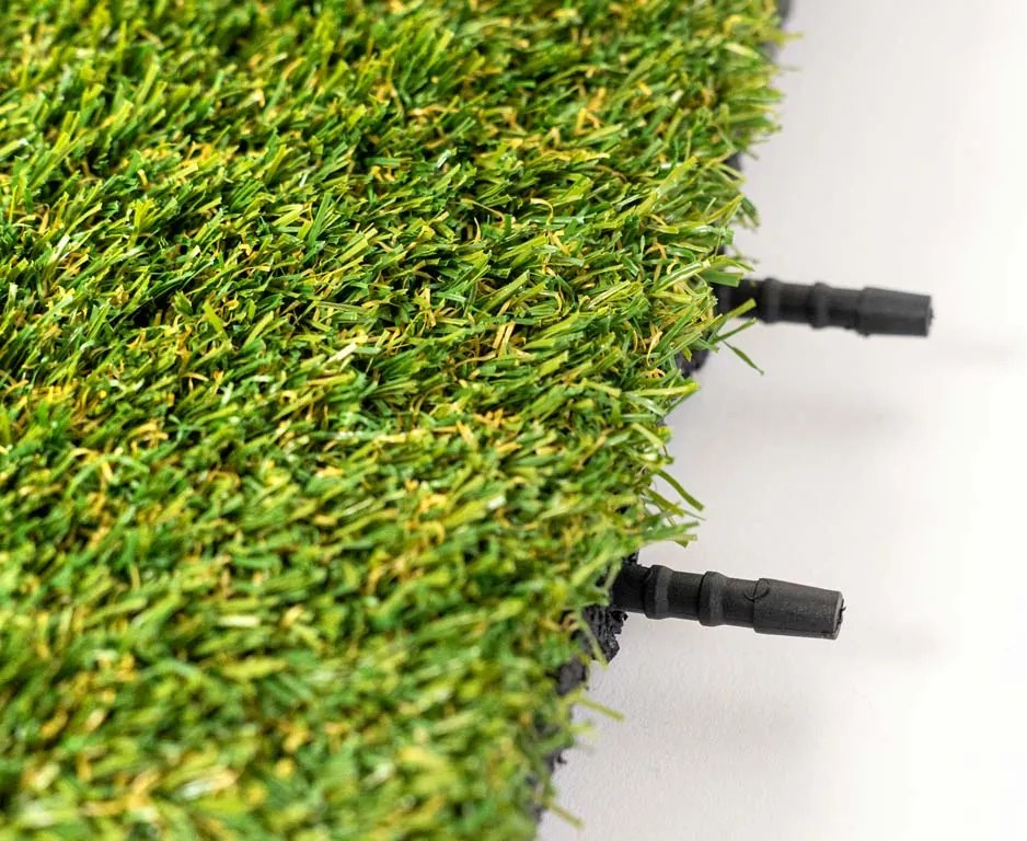 Gumová trávniková dlaždica ASLON 50 x 50 cm, Forest Green