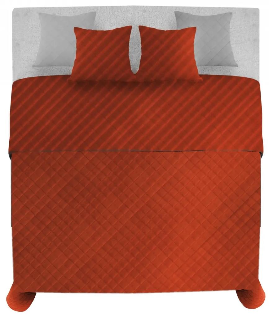 Tutumi Prikrývka na posteľ Palermo + 2 obliečky na vankúš červená