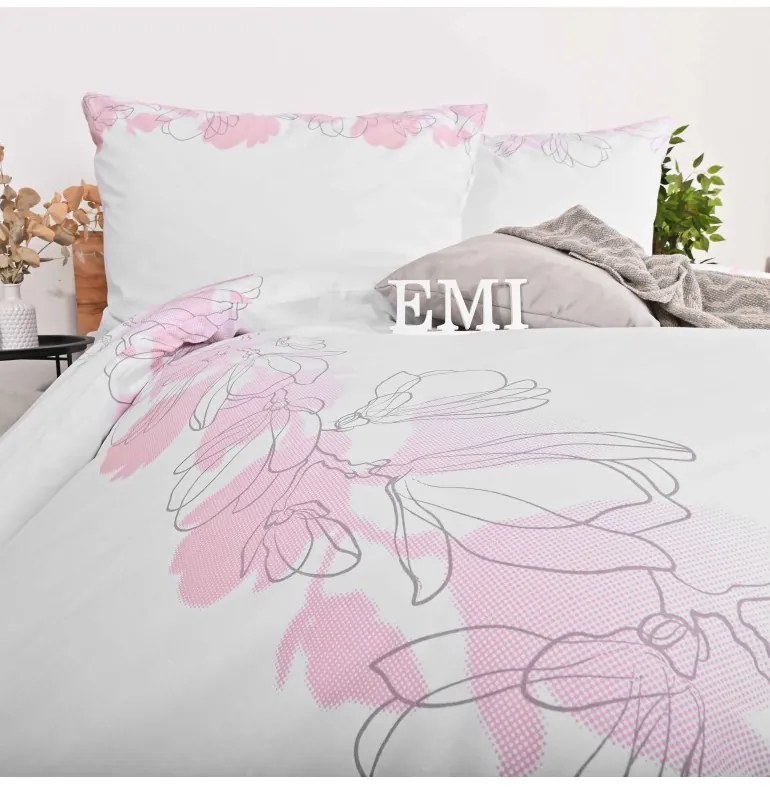 Obliečky bavlnené Paradise  EMI, Obliečka na vankúš valec malý